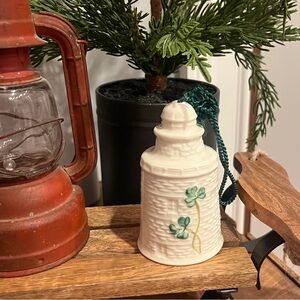 Belleek Hook Head Lighthouse Christmas Ornament Bell